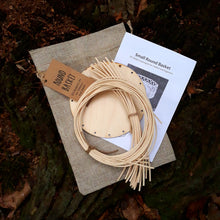 Load image into Gallery viewer, DIY Basketry Kit for beginners | Small Round basket