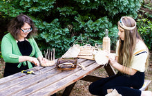 Load image into Gallery viewer, DIY Basketry Kit for beginners | Bread basket