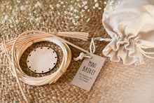 Load image into Gallery viewer, Easter DIY Basketry kit for beginners | Mini basket with handle