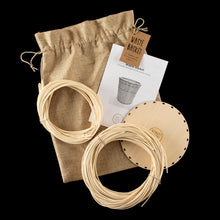 Load image into Gallery viewer, DIY Basketry Kit for intermediates | Waste/Plant Basket