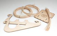 Load image into Gallery viewer, DIY Santa's Sleigh Craft Kit - Make Your Own Rattan Christmas Decoration | Fun Holiday Activity