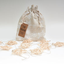 Load image into Gallery viewer, Star Garland DIY Basketry Kit | Rattan/Cane, Make Your Own | Craft Kit | Decoration