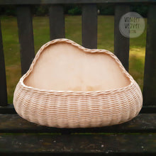 Load image into Gallery viewer, Cloud-shaped Rattan Wall Basket | Hanging Basket | Toy Storage | Handwoven