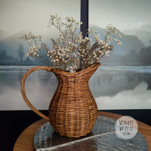 Load image into Gallery viewer, Rattan/Wicker Jug