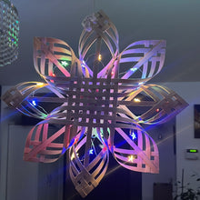 Load image into Gallery viewer, Christmas Ornament Scandinavian Star | Natural Rattan/Wicker Decoration | WonderWeaver Design | Christmas Decoration | Tree Topper