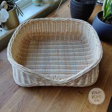 Load image into Gallery viewer, Rattan Pet Bed for Kitten or Puppy - Limited Edition | Handmade