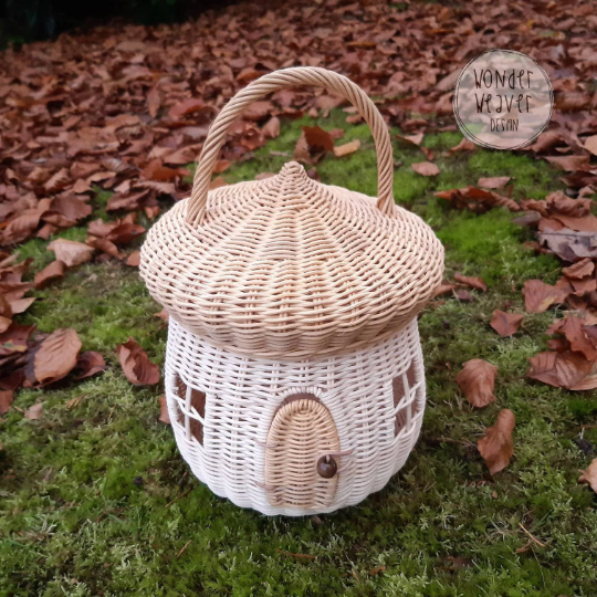 Wicker house bag hotsell